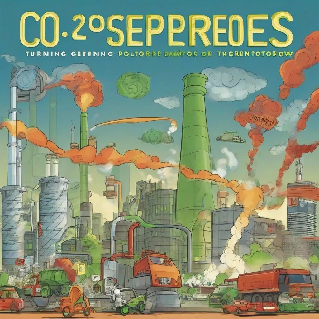 CO2 Superheroes: Turning Pollution into Power for a Greener Tomorrow!